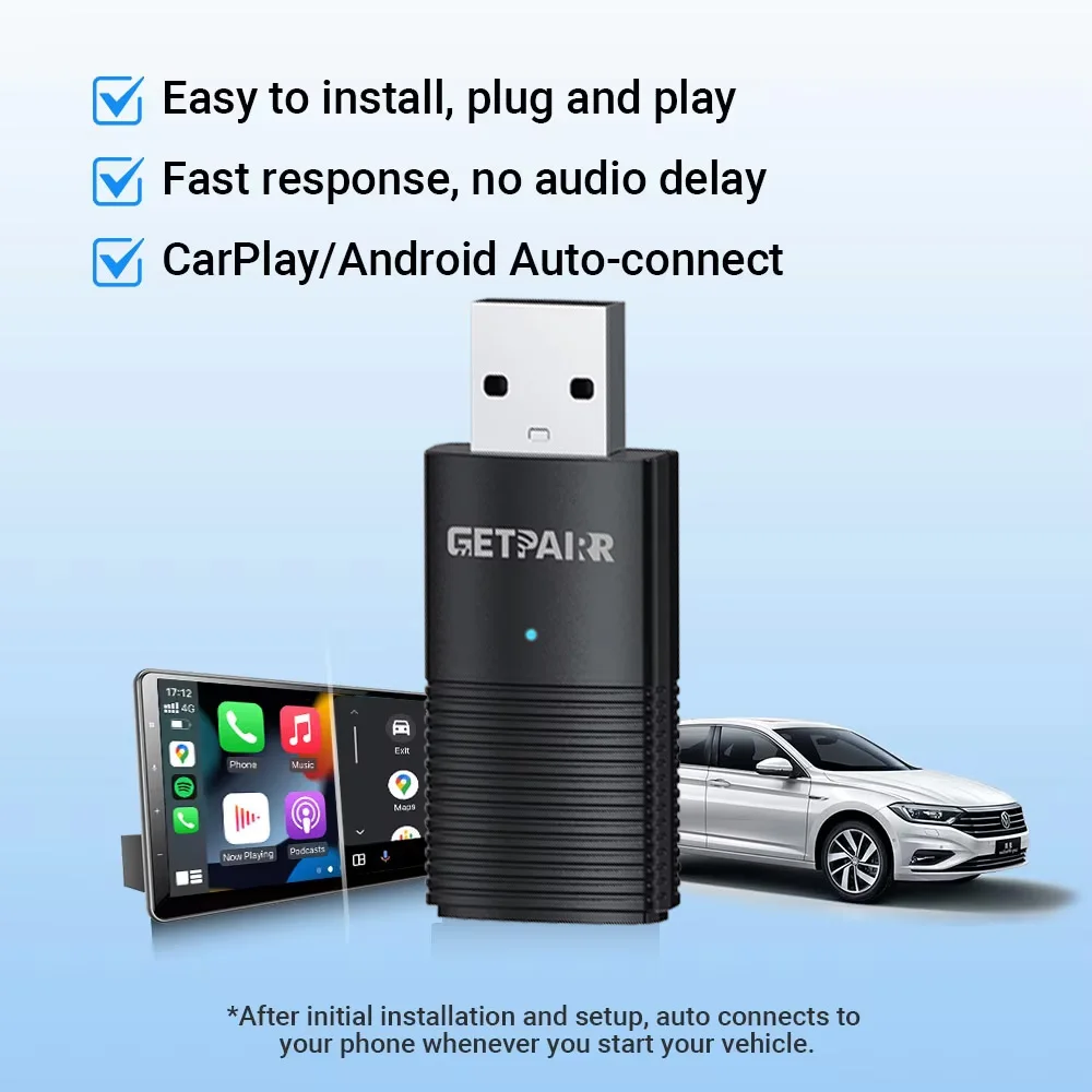 Getpairr беспроводной carplay dongle - Фотография_4