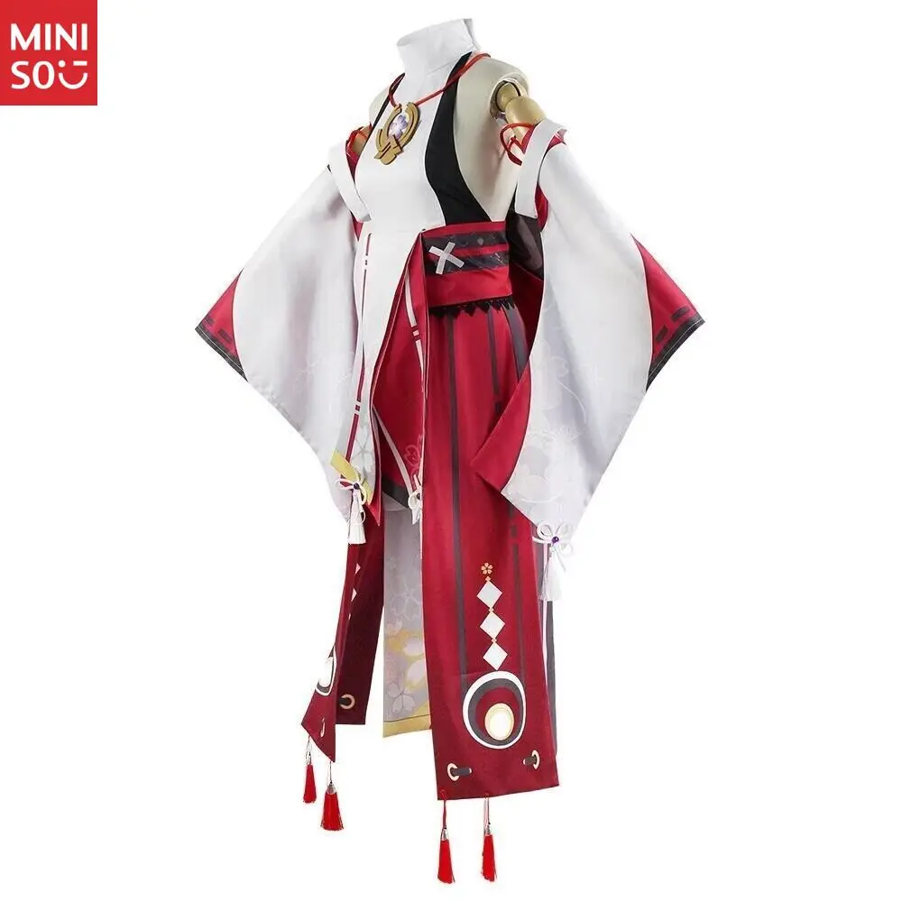 Genshin impact yae miko косплей