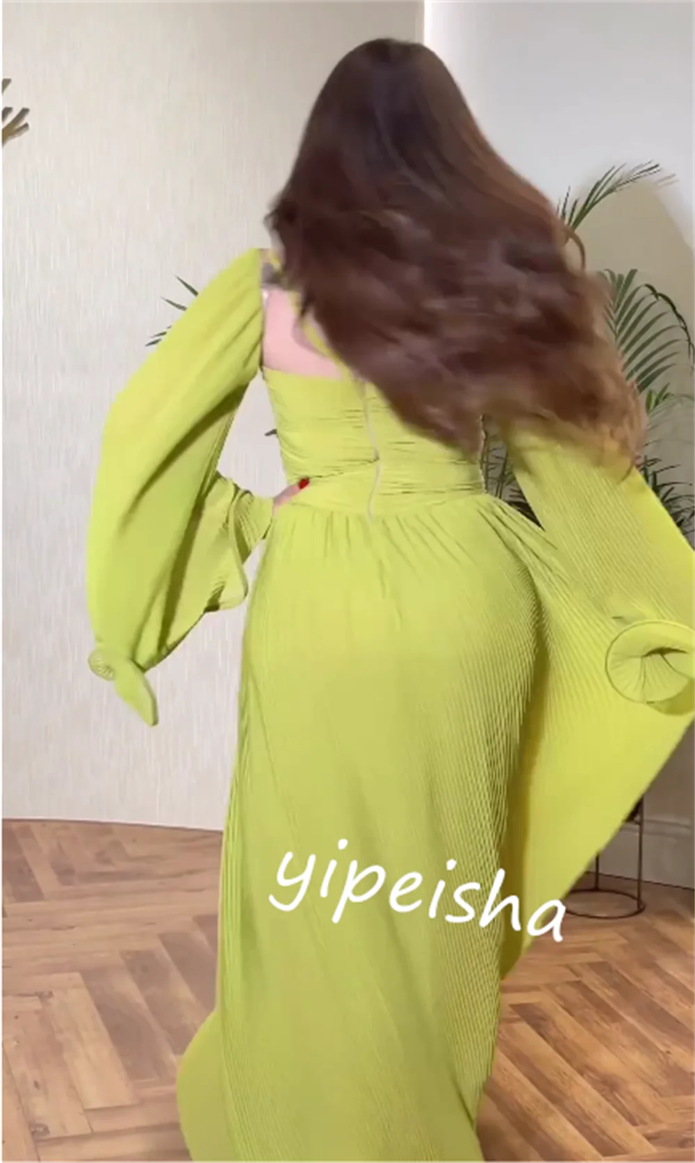 Индивидуальное шифоновое платье - Фотография_2