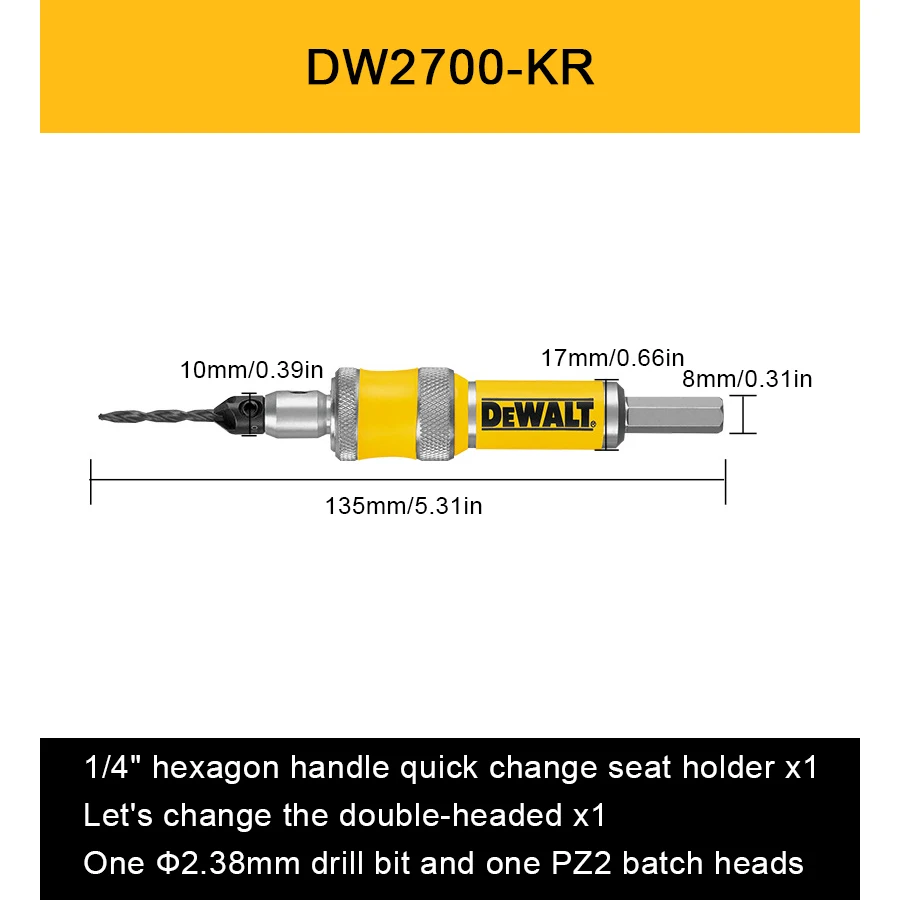 Набор сверл dewalt dw2700 #6 - Фотография_2