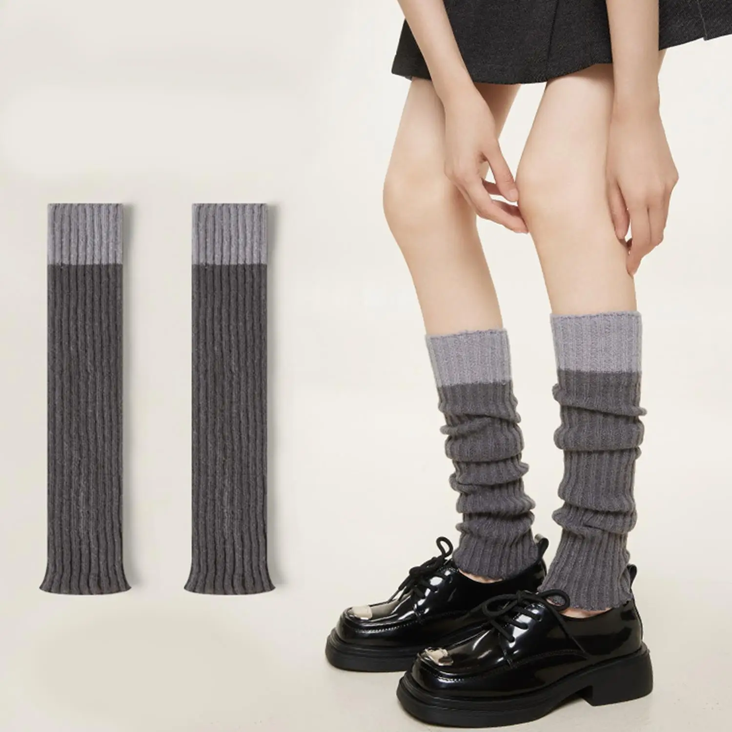 Lolita leg warmers women korean