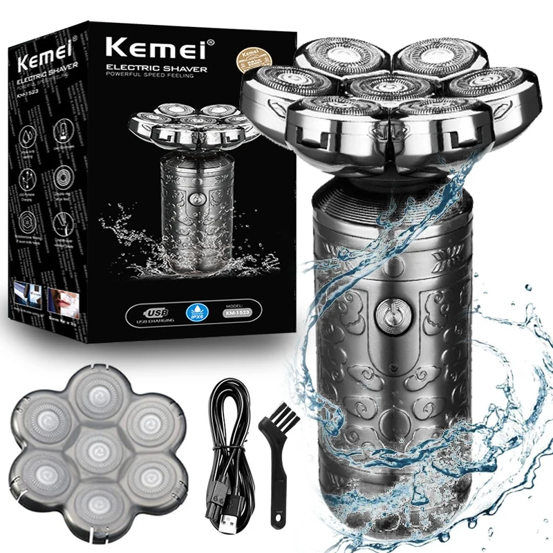 Kemei 7-blade professional beard