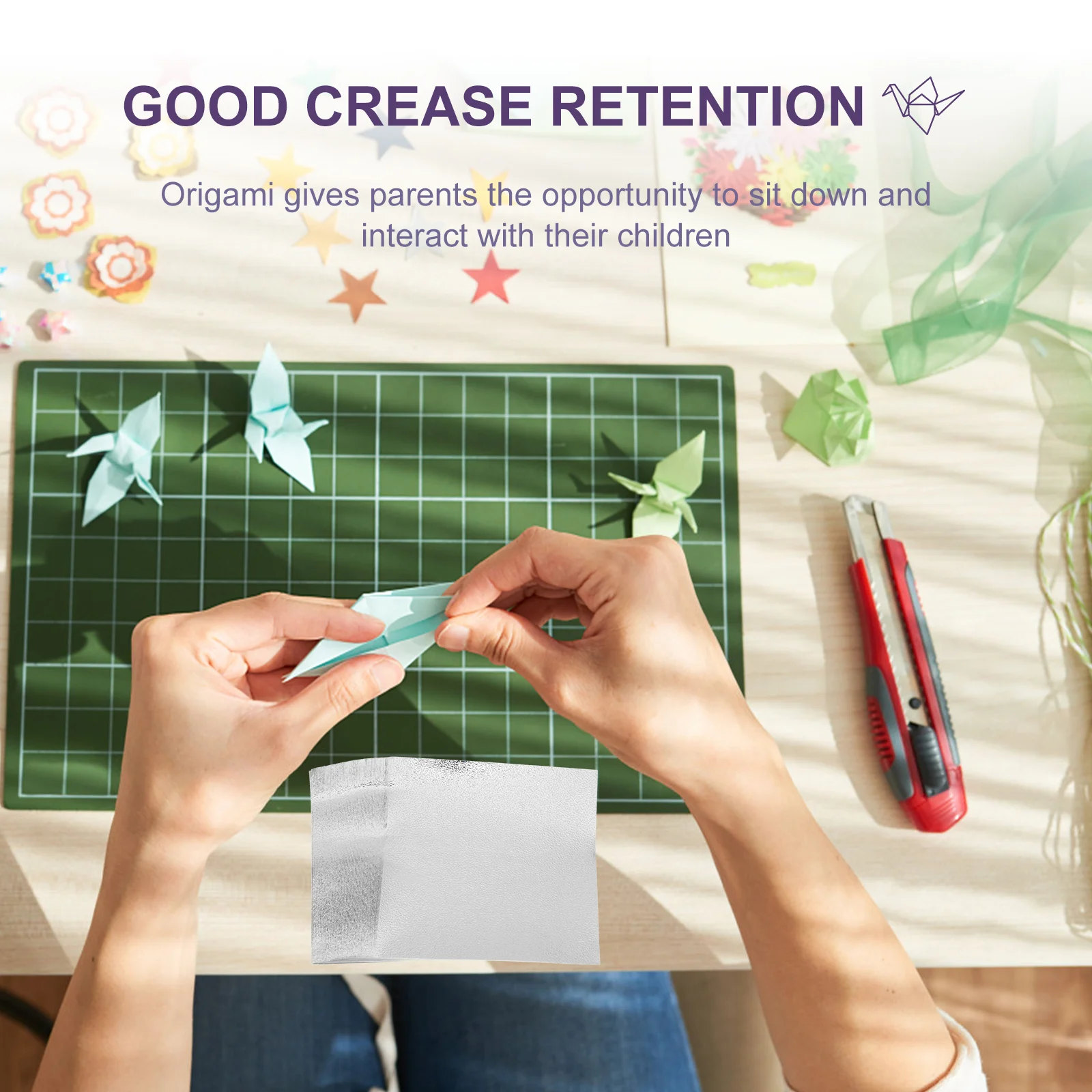 Квадратные листы бумаги оригами для поделок своими руками - Фотография_5