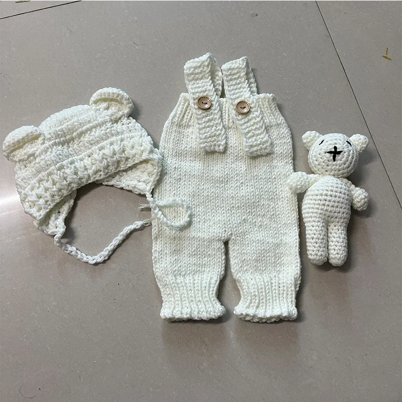 Newborn photography clothing hand-woven - Фотография_4