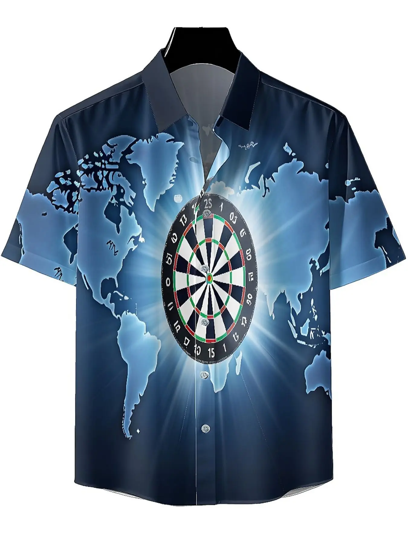 Мужские гавайские рубашки больших размеров - Фотография_3