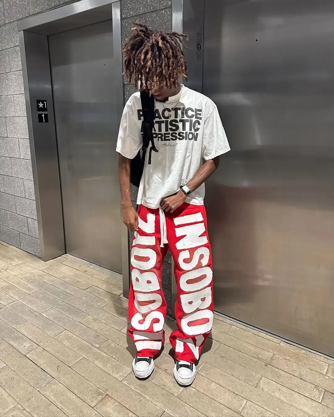Свободные спортивные брюки для мужчин и женщин y2k harajuku - Фотография_4