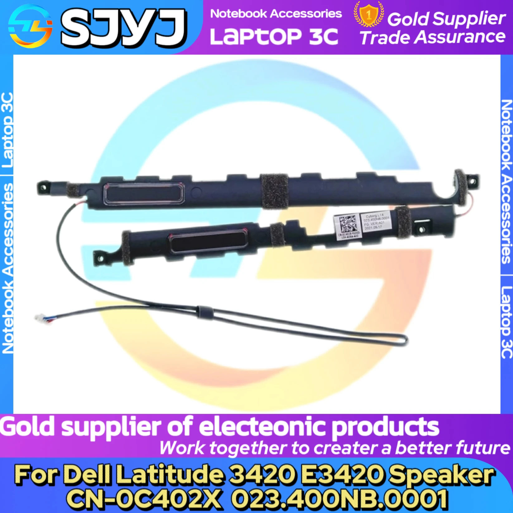 Новый оригинальный аудиодинамик для ноутбука dell latitude 3420 e3420