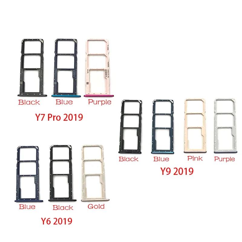 Держатель слота для huawei y6 y9 y7 pro 2019 - Фотография_2