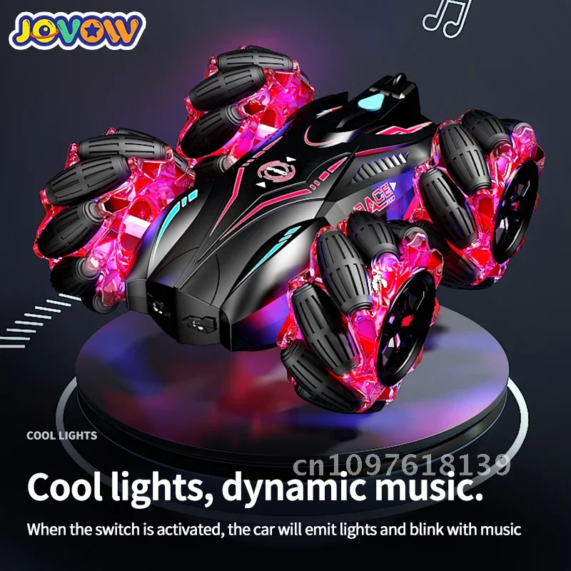 4wd rc drift car с музыкальными вращающимися огнями 2 - Фотография_5