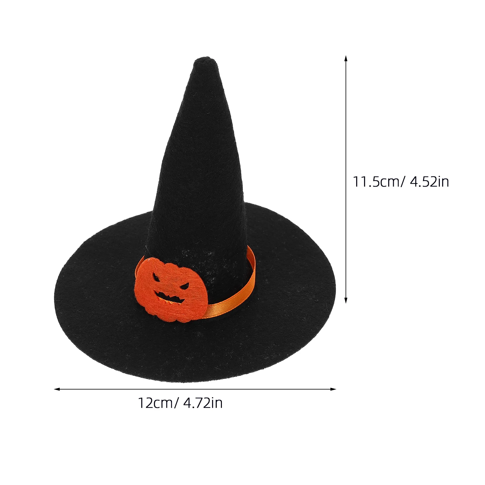 Мини-фетровая шляпа ведьмы - Фотография_3