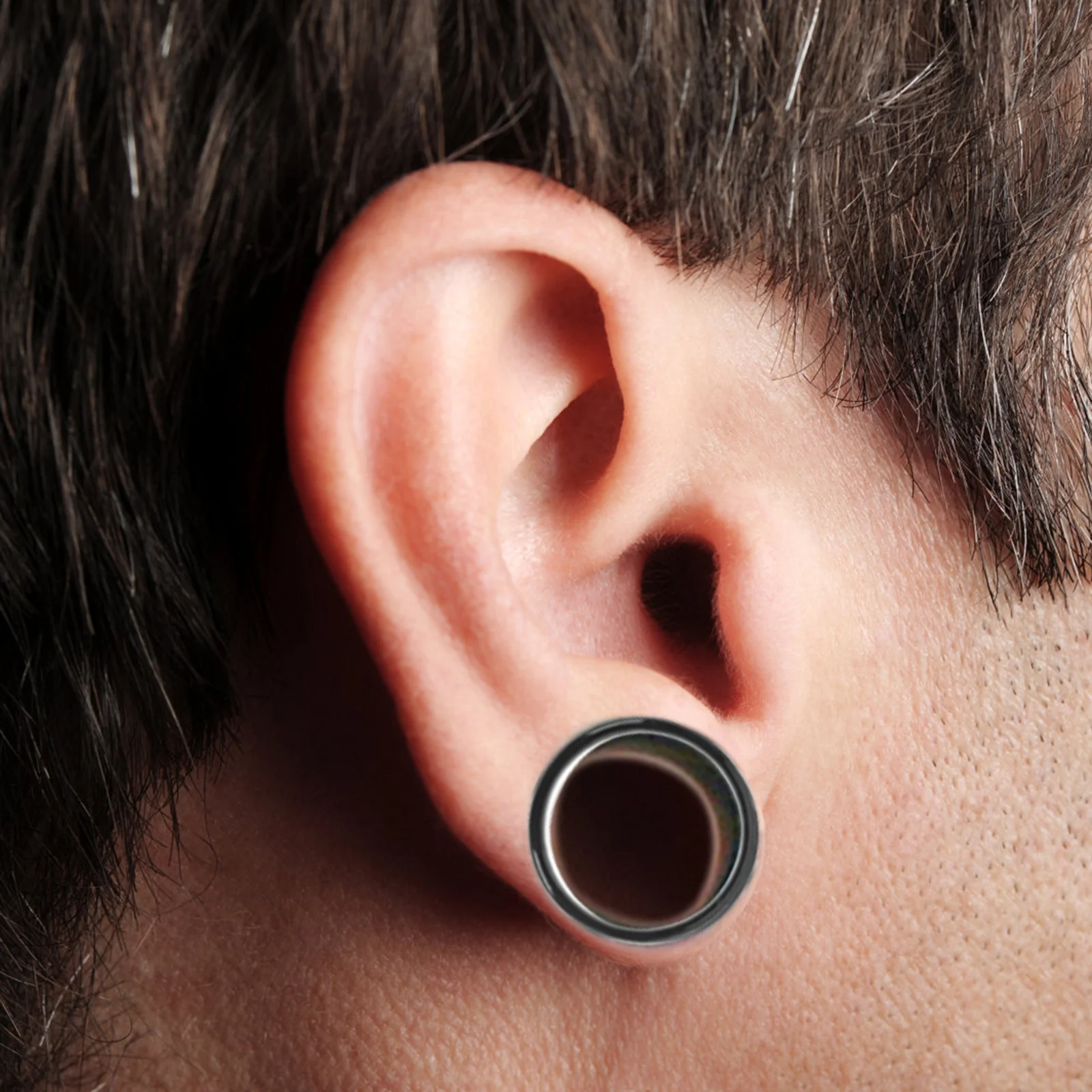 Акриловые растягивающиеся ушные туннели