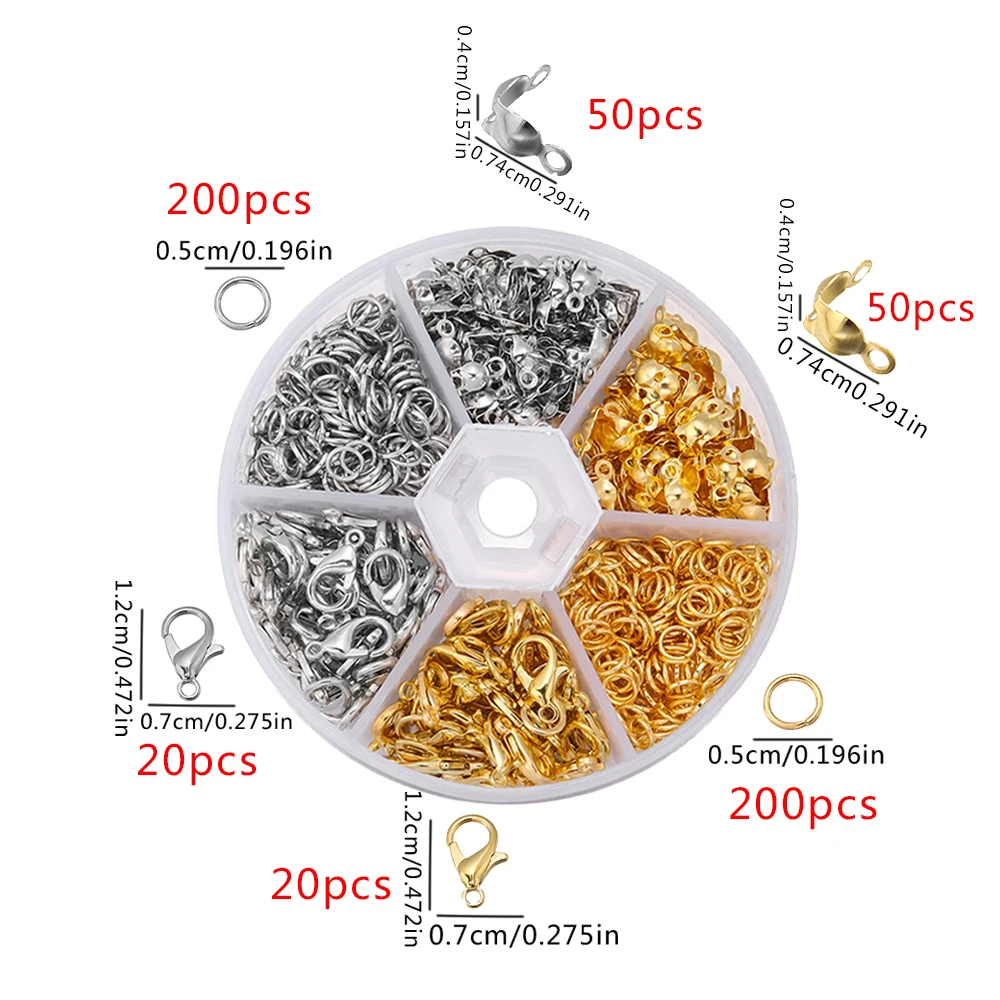 Застежки-лобстеры из нержавеющей стали