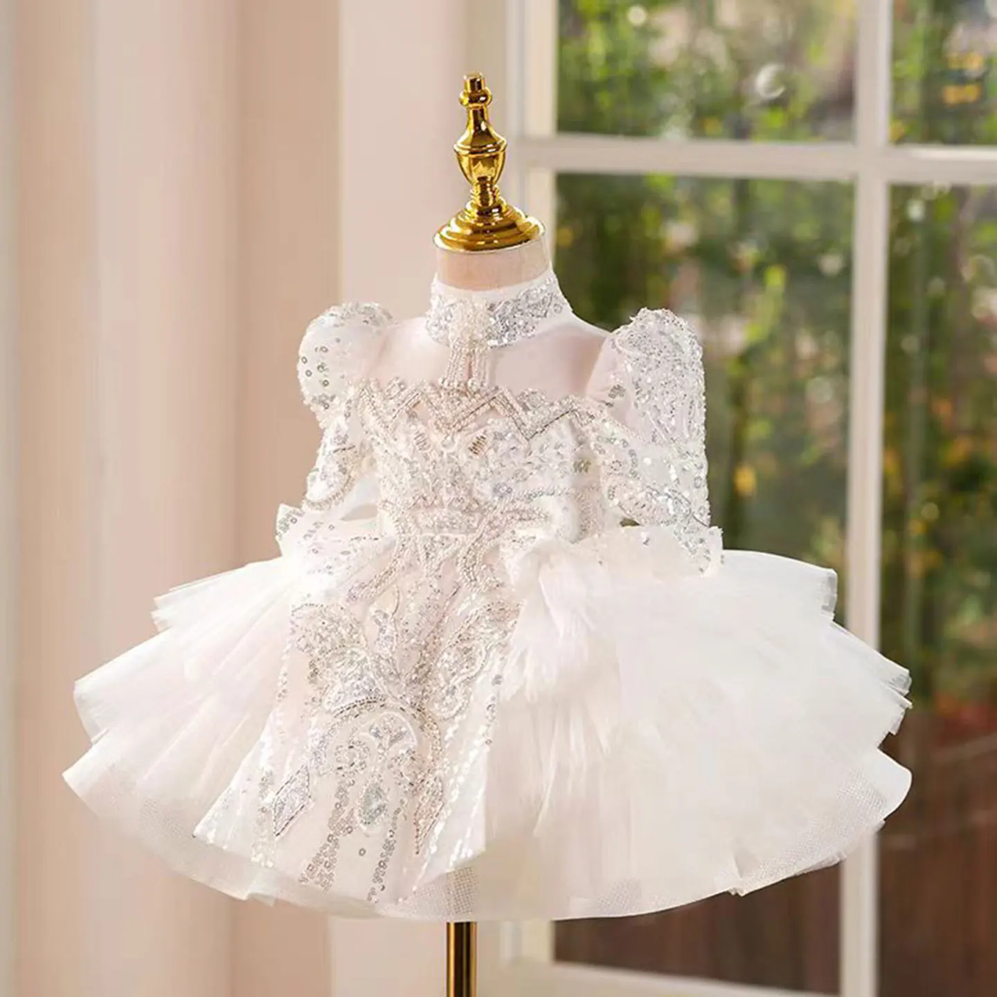 Dreamy vow j782 элегантное белое - Фотография_2