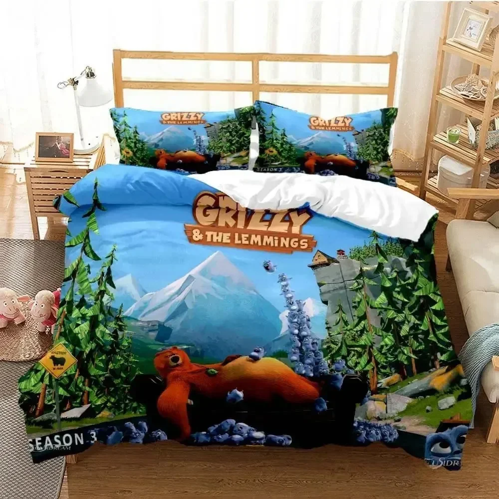 Grizzly & the lemmings мультфильм - Фотография_2