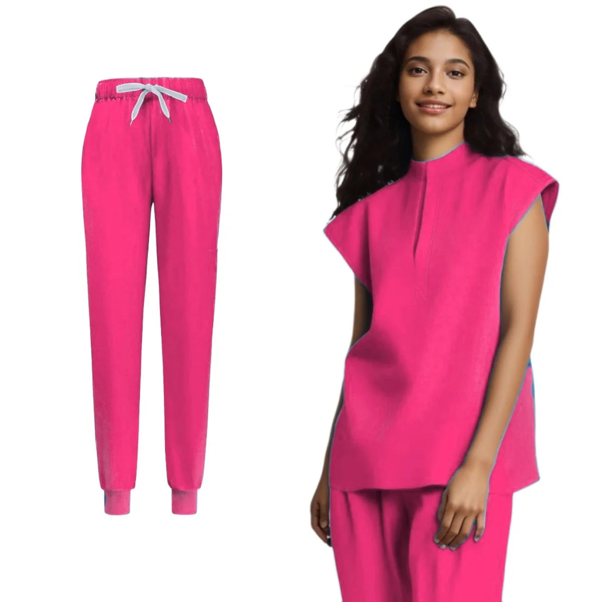 Униформа больничного врача для женщин - Фотография_5