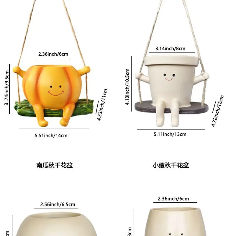 Маленький цветочный горшок-качели - Фотография_4