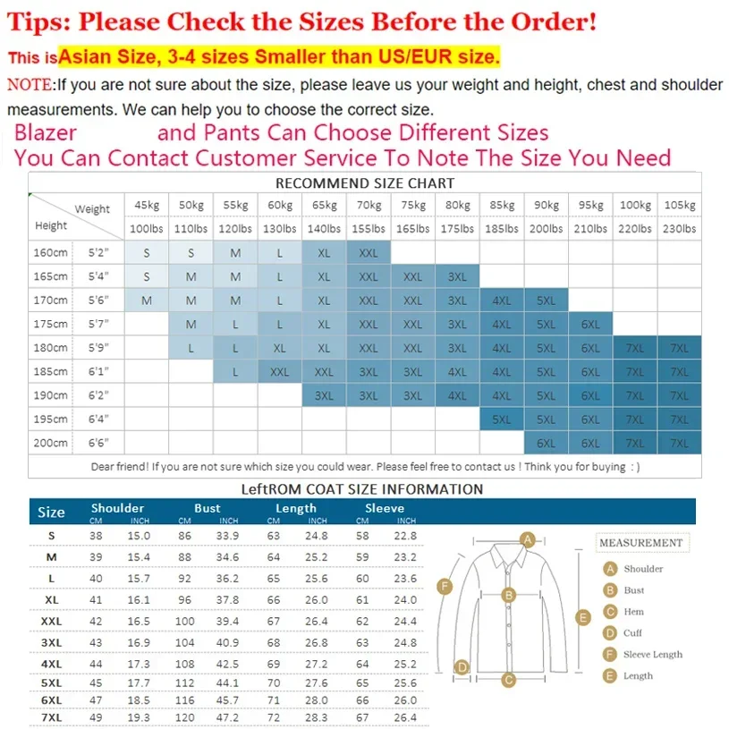 (блейзер + брюки) высококачественный - Фотография_6