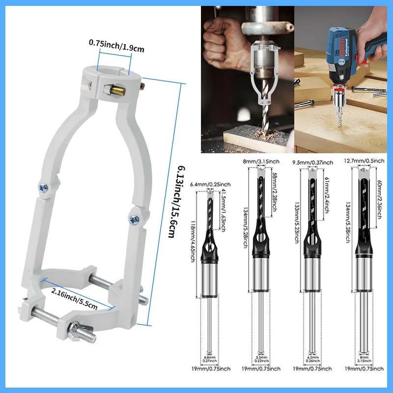 Адаптер для сверла с квадратными