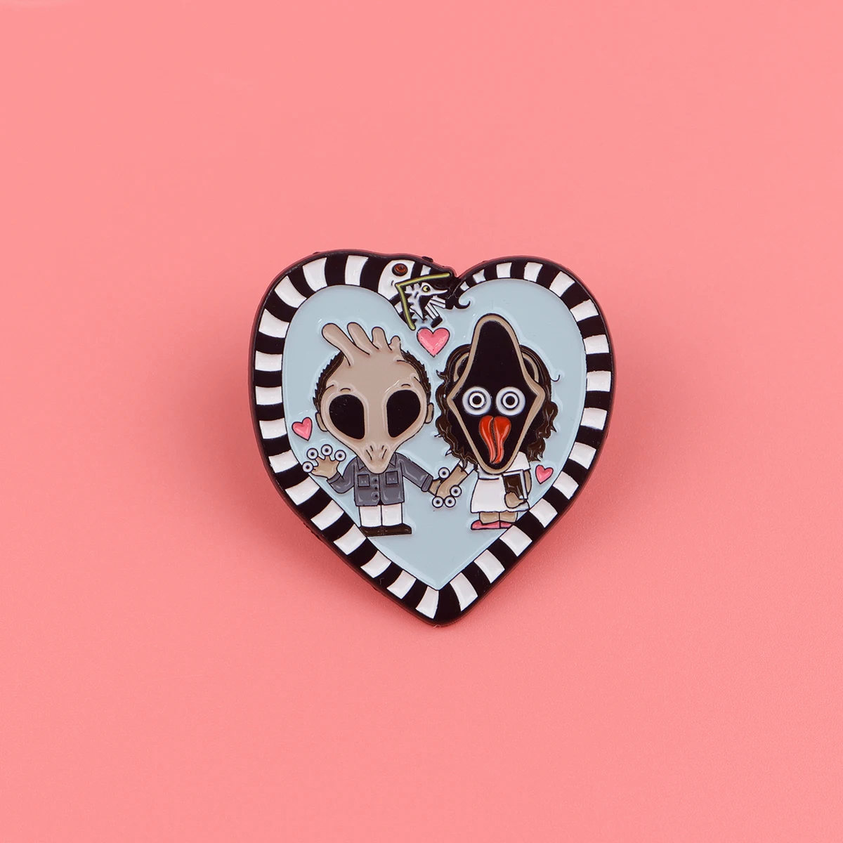 Эмалированная булавка из мультфильма ужасов - Фотография_4