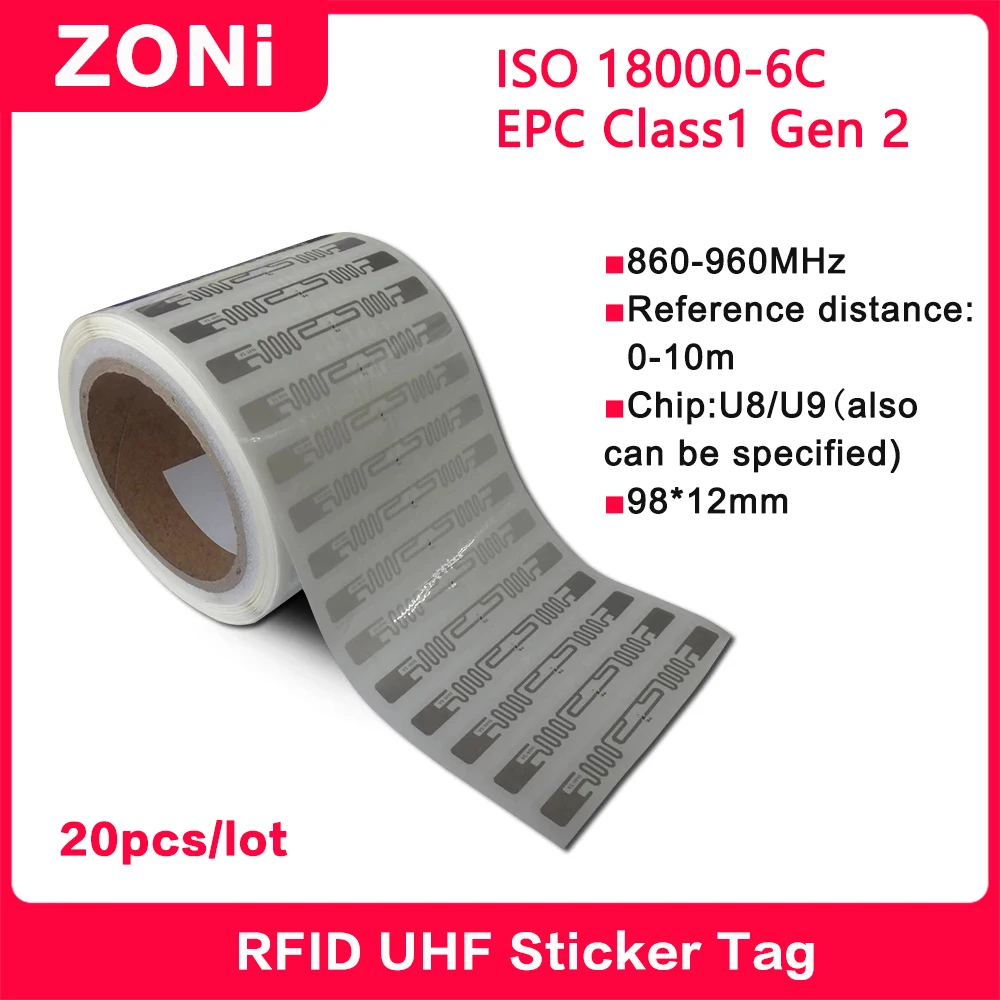 Ярлыки rfid с влажной инкрустацией