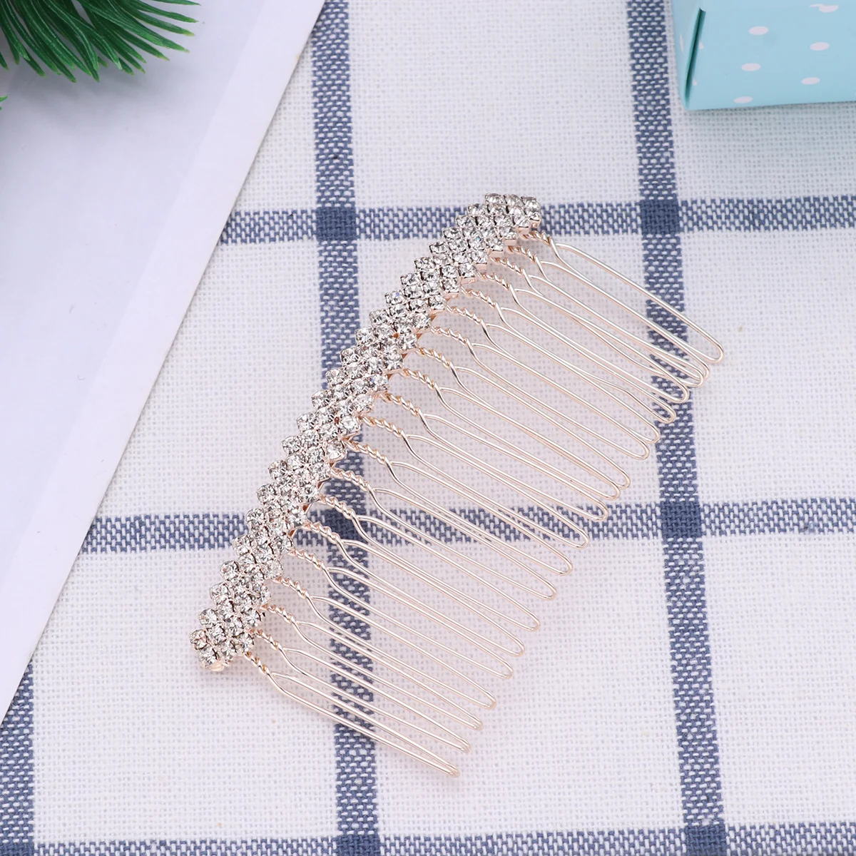 Расческа для волос с жемчужным бантом - Фотография_6