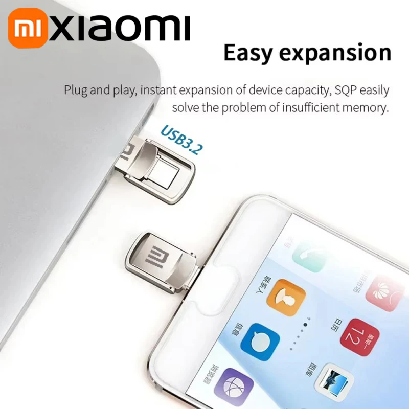 Xiaomi u disk usb 3. 0 type-c интерфейс usb 3 - Фотография_3