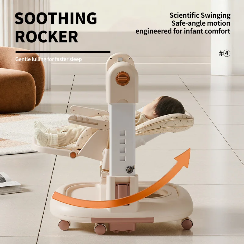 Многофункциональный детский стульчик-качалка 3-в-1 - Фотография_2