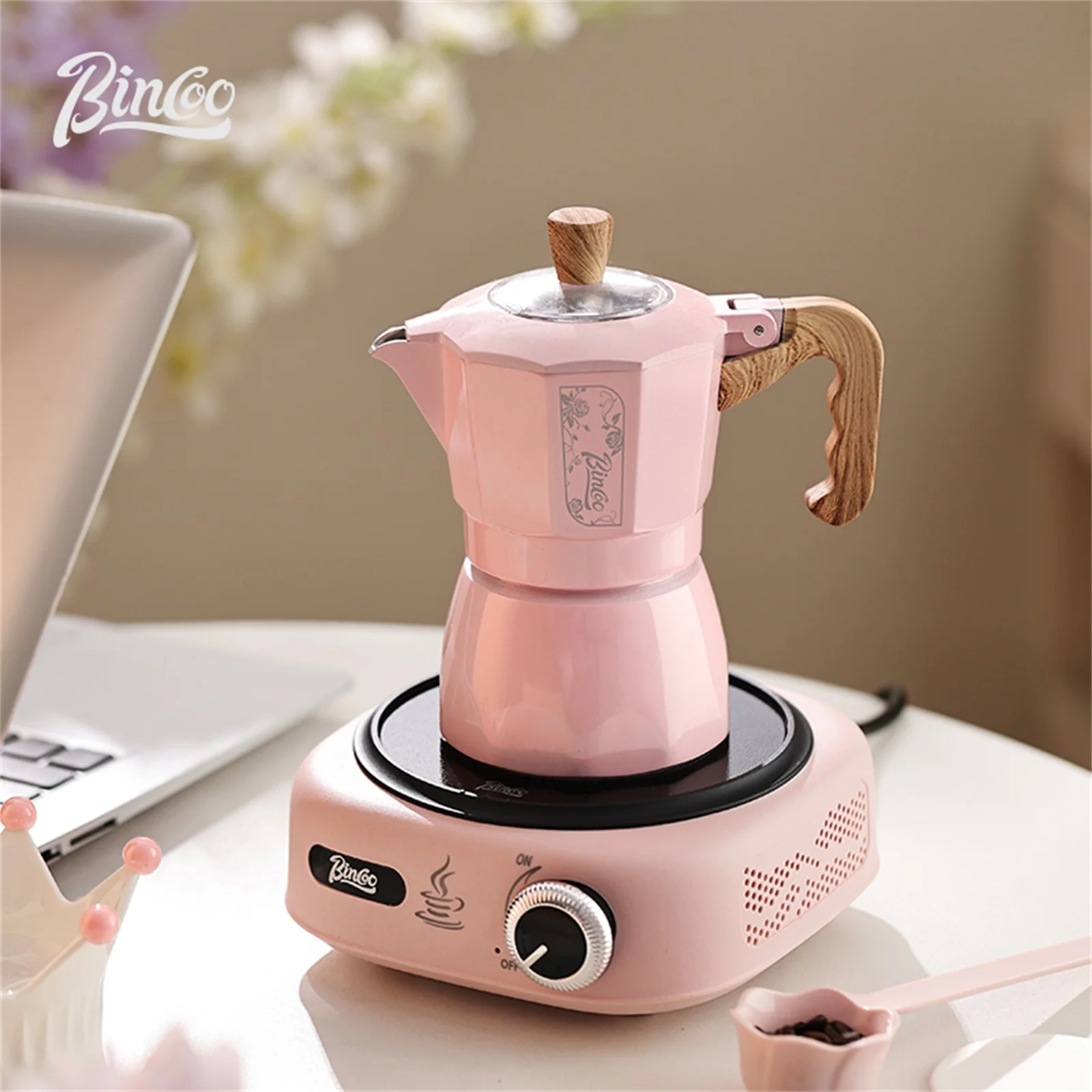 Bincoo двойной клапан moka pot