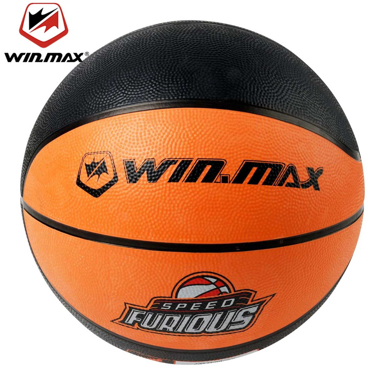 Резиновый баскетбольный мяч win.max