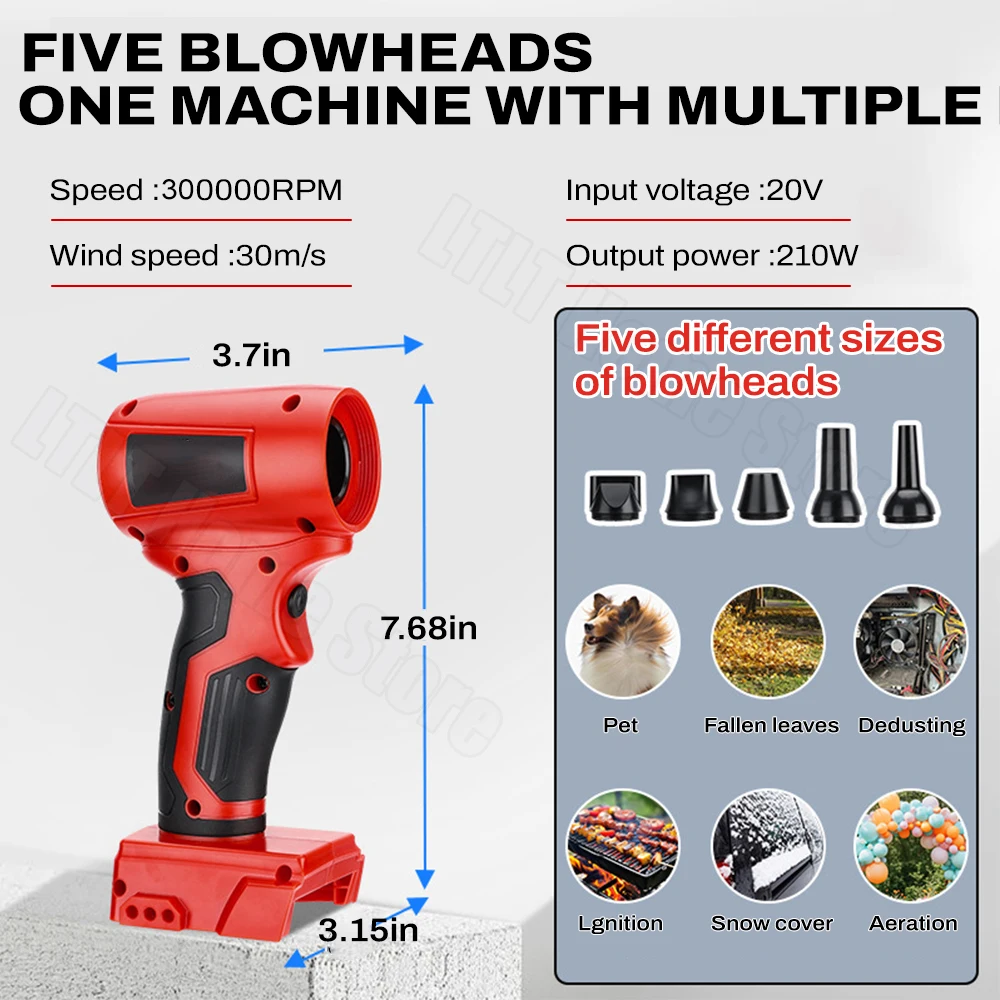 Турбовентилятор violent для makita/dewalt/milwaukee - Фотография_3