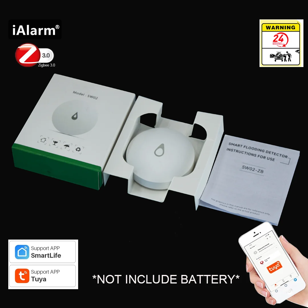 Погружной датчик meian sw02 zigbee для обнаружения протечек - Фотография_2