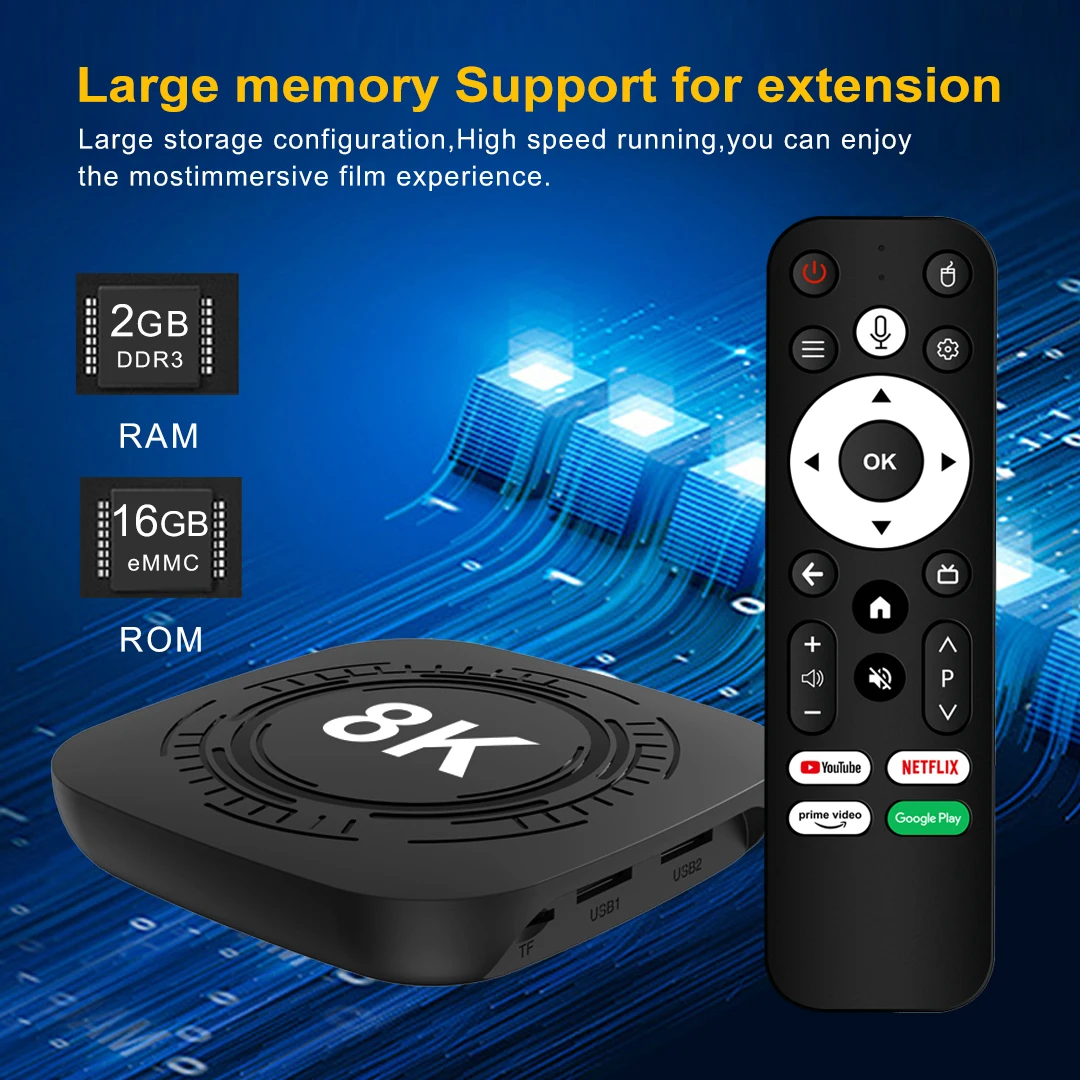 Mx10 8k pro телеприставка android 13 - Фотография_5
