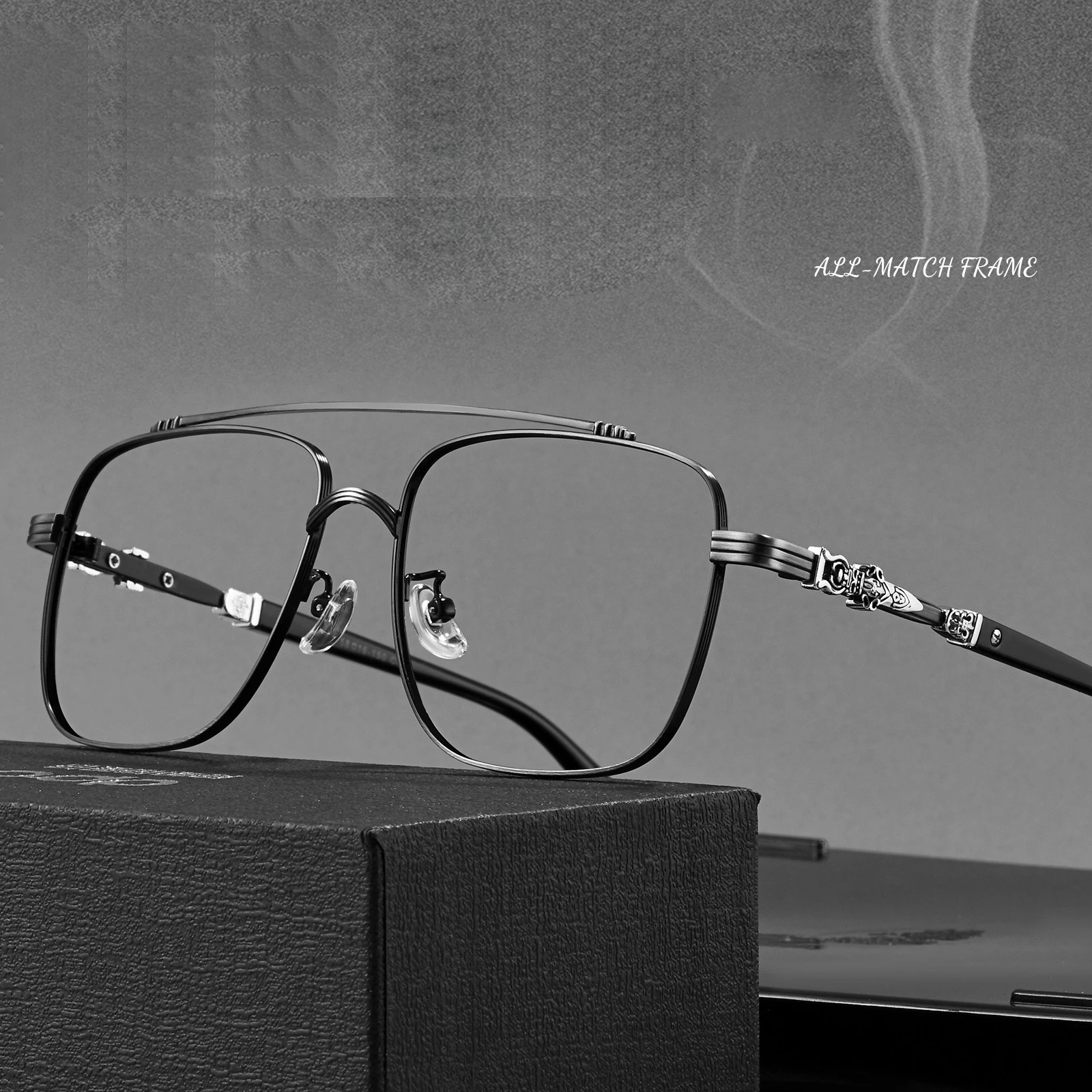 Alicia модные мужские очки большого - Фотография_2