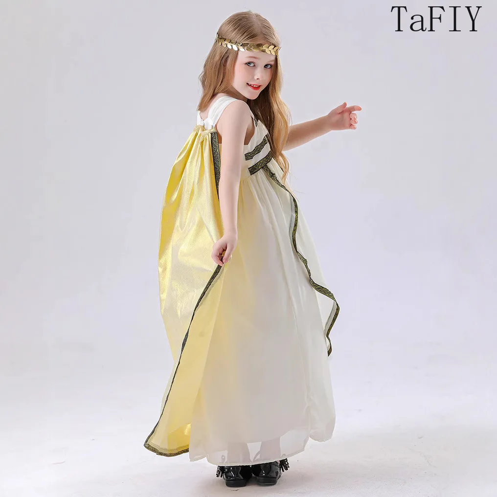 Средневековый римский костюм для мамы и девочки - Фотография_3