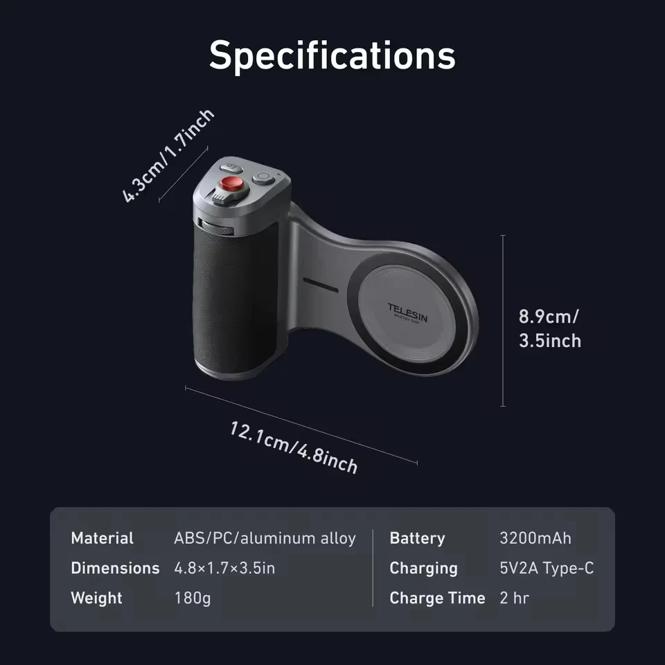 Комплект захватов telesin master для iphone 17 pro/max - Фотография_6