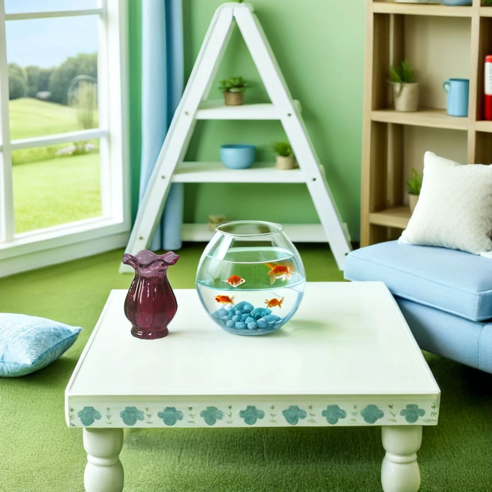 Набор миниатюрных ваз