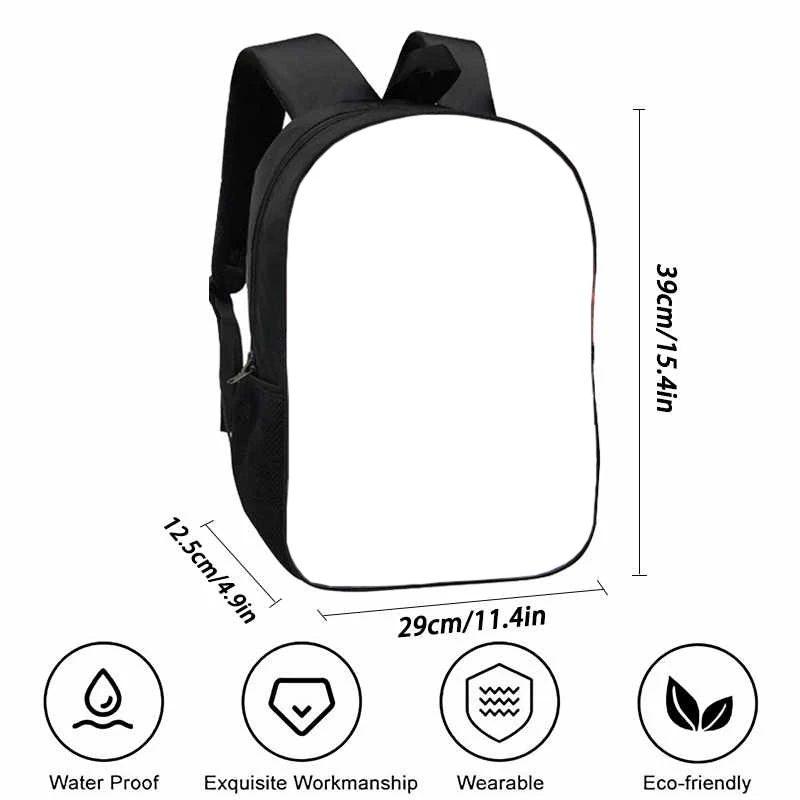 Детские рюкзаки с рисунком мозга для мальчиков и девочек - Фотография_4