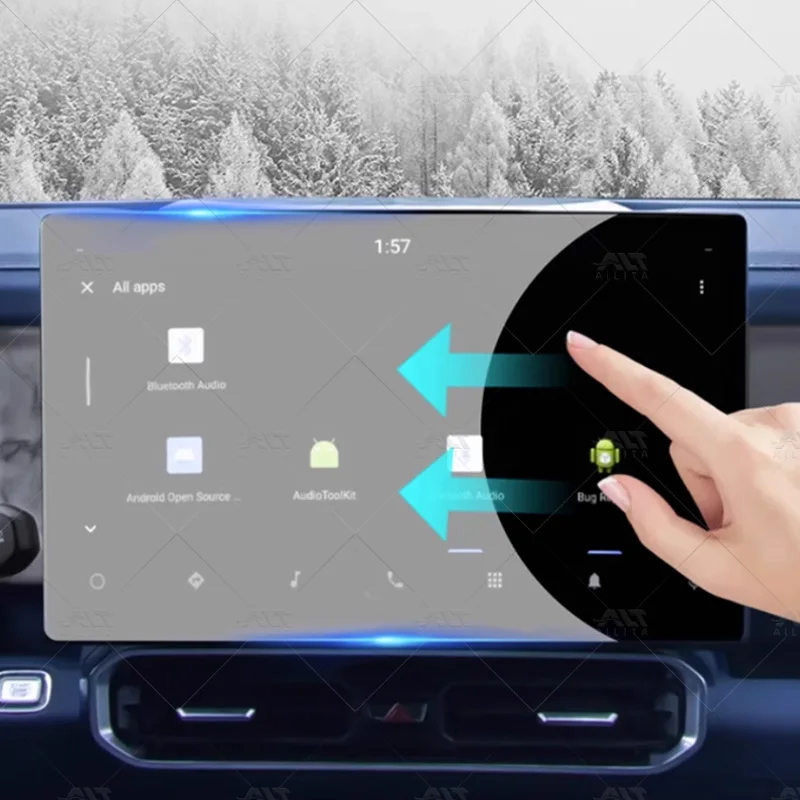 Для chery jetour t1 защитная пленка для сенсорного экрана высокой четкости - Фотография_3