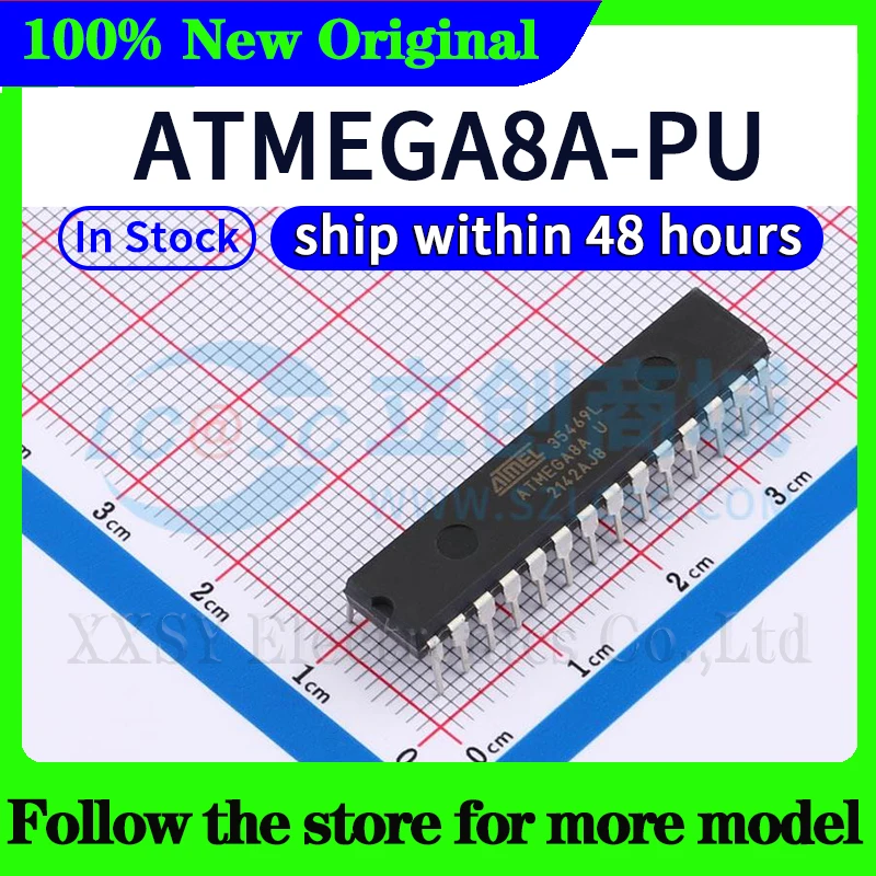 Atmega8a-pu atmega8-16pu atmega8l-8pu - Фотография_2