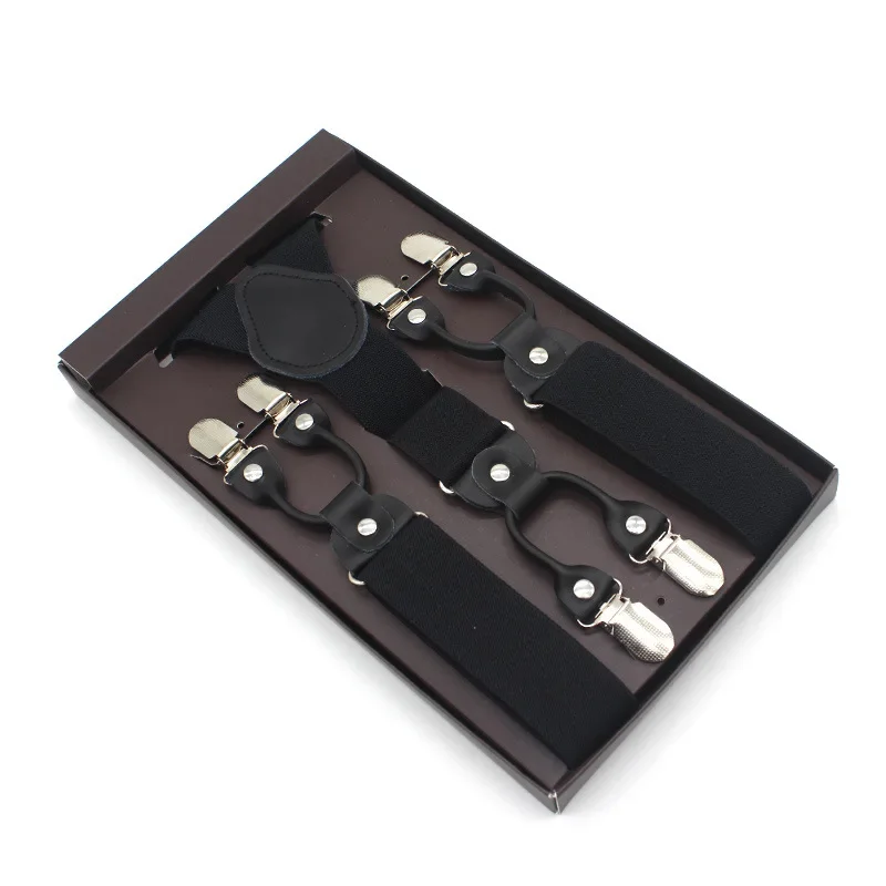 Подтяжки мужские из натуральной кожи - Фотография_2