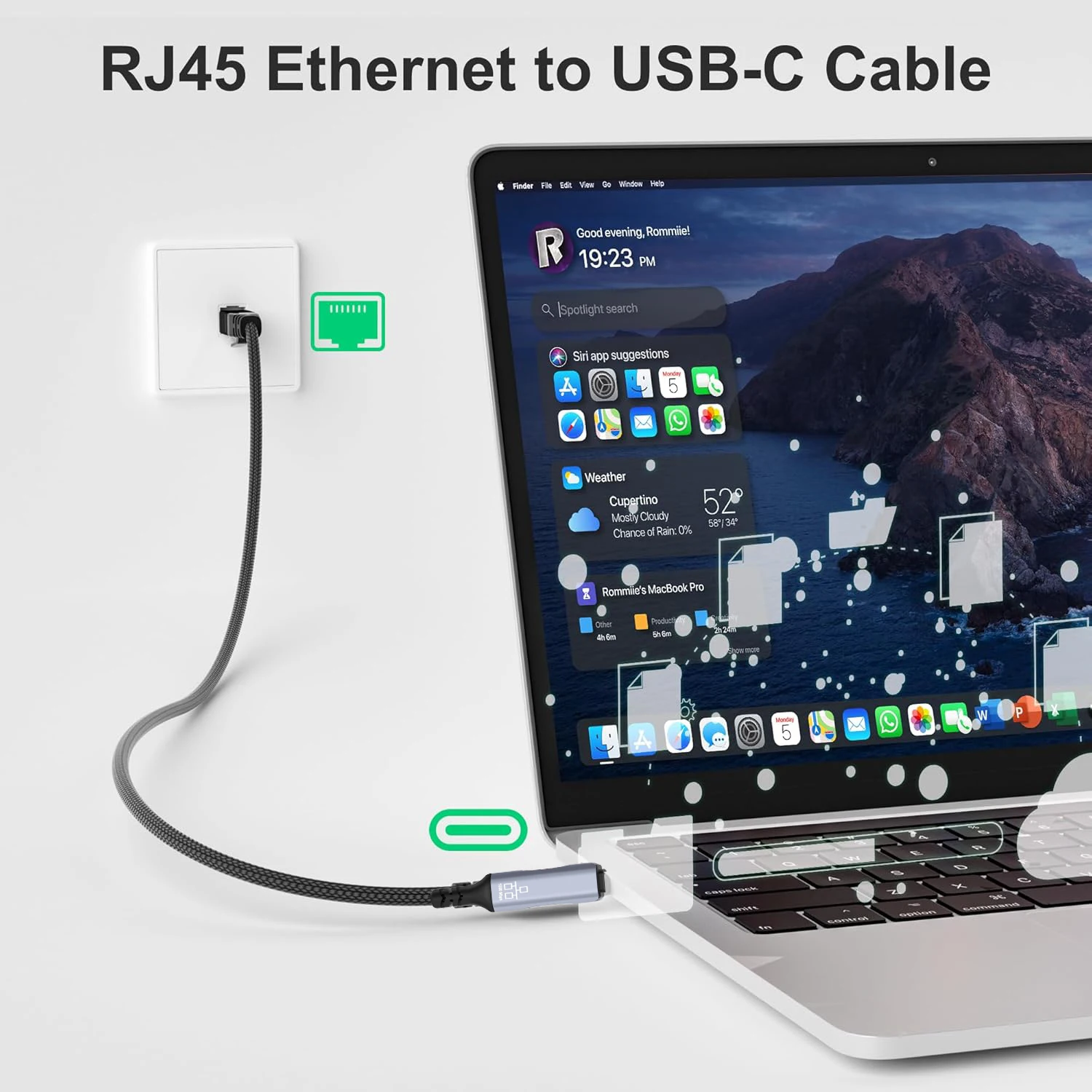 Ethernet-адаптер usb type-c к rj45 - Фотография_2