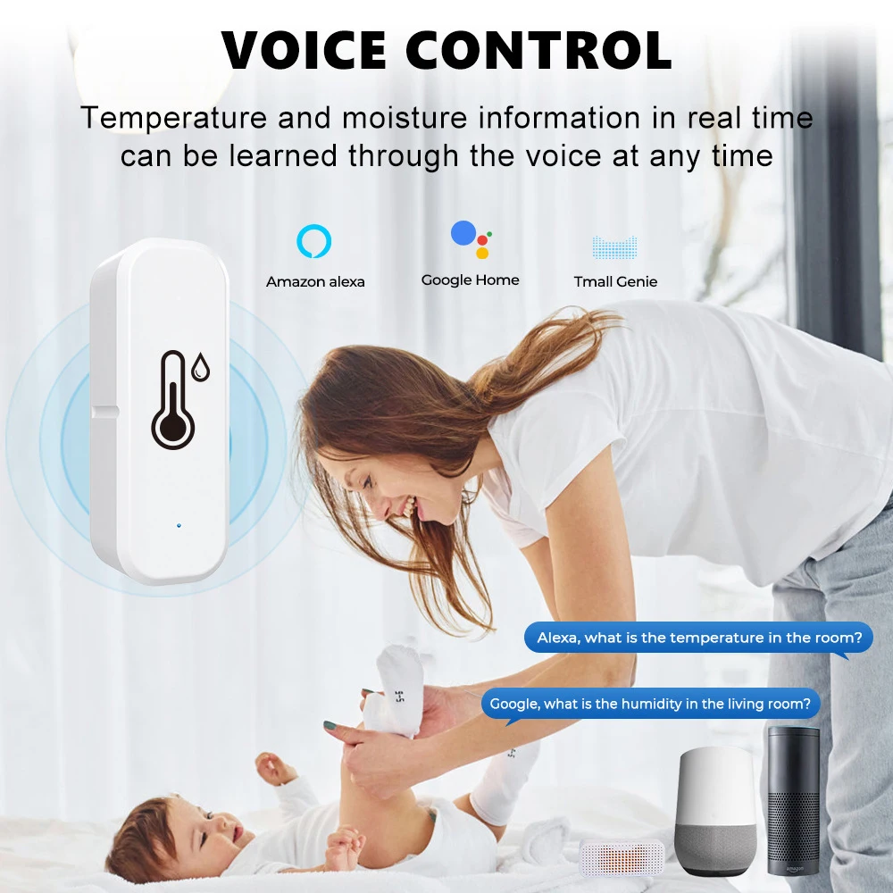 Tuya smart wifi zigbee датчик температуры - Фотография_4