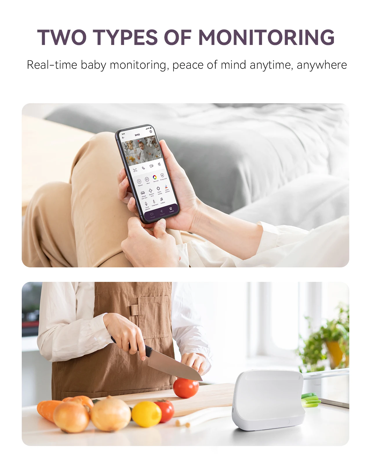 Умная wi-fi радионяня comfyer - Фотография_5