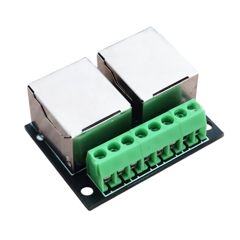 Двойная розетка адаптера rj45 плата - Фотография_4