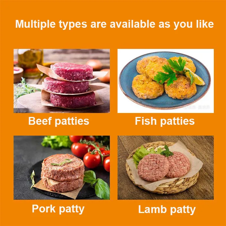 Бытовая ручная машина для приготовления гамбургеров из нержавеющей стали - Фотография_6