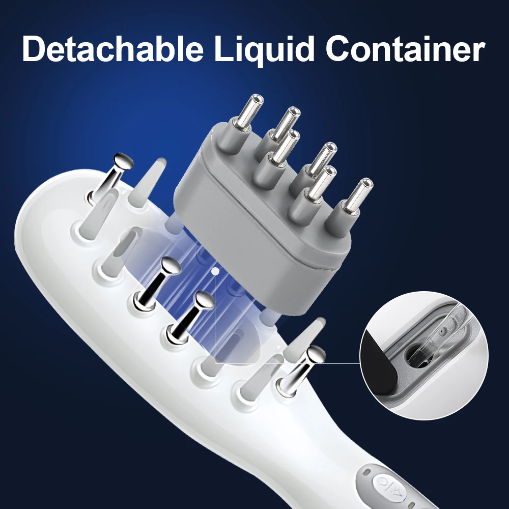 Электрическая расческа для массажа кожи головы - Фотография_5