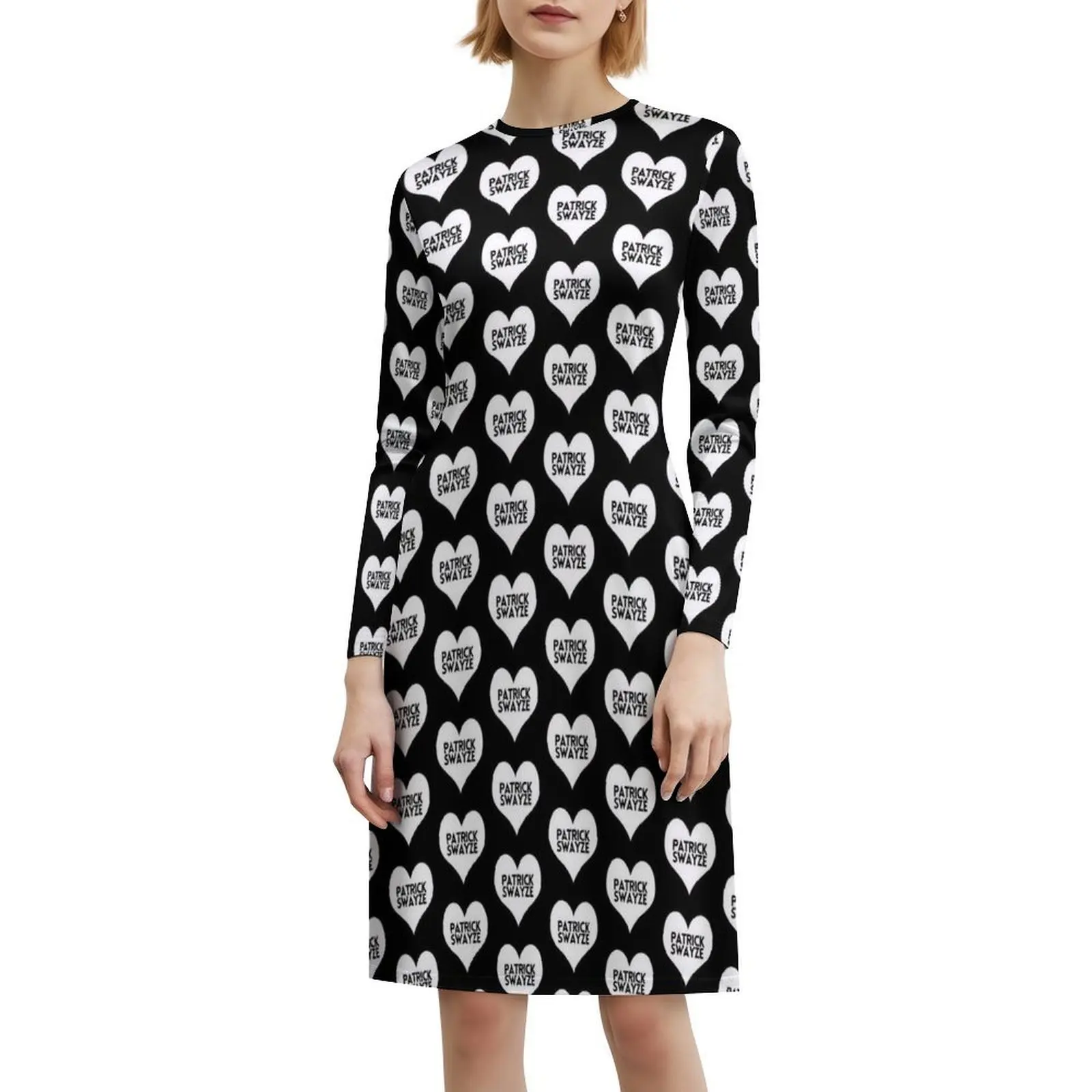 Love swayze платье в корейском - Фотография_6