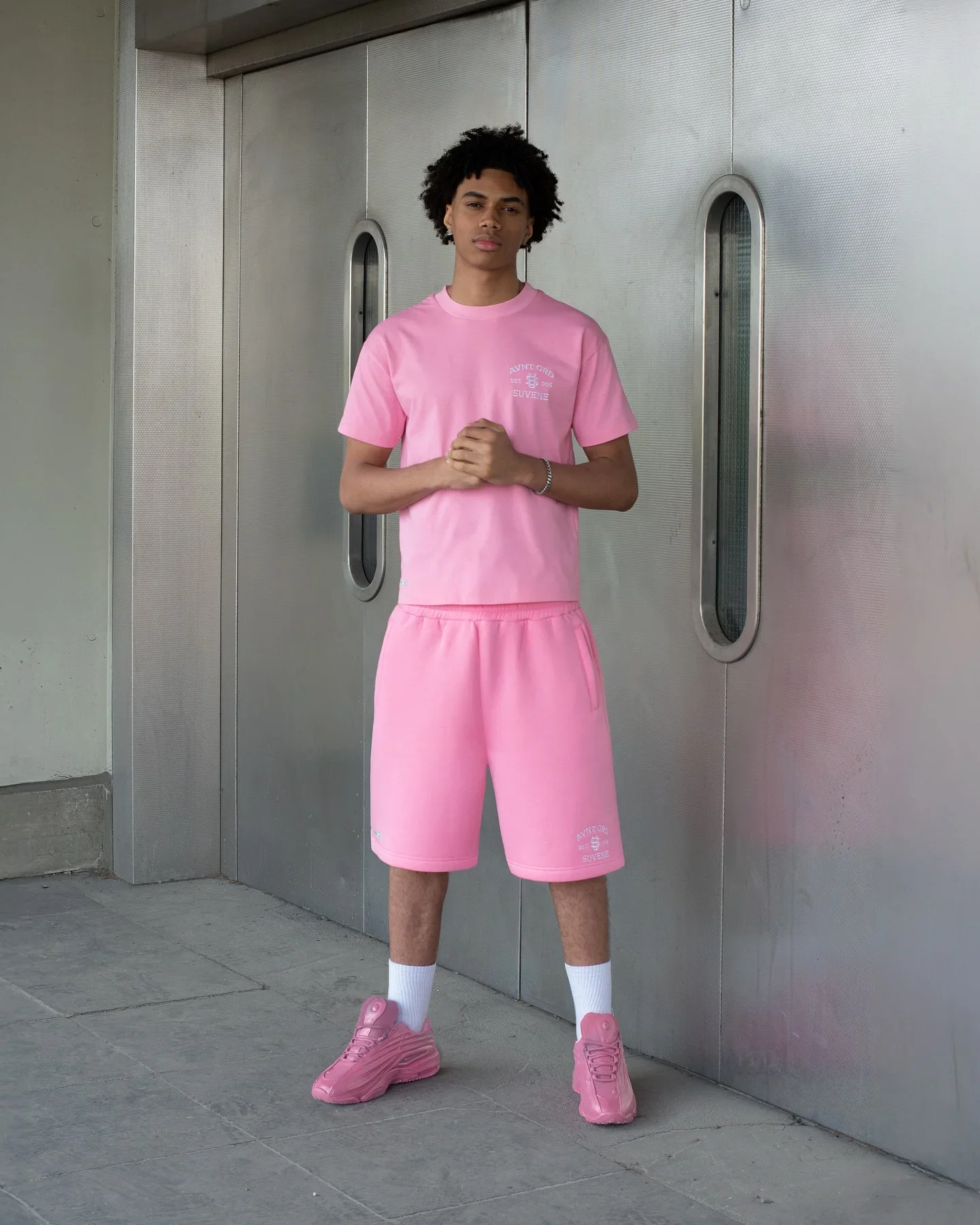 Модный мужской комплект high street из двух предметов - Фотография_6