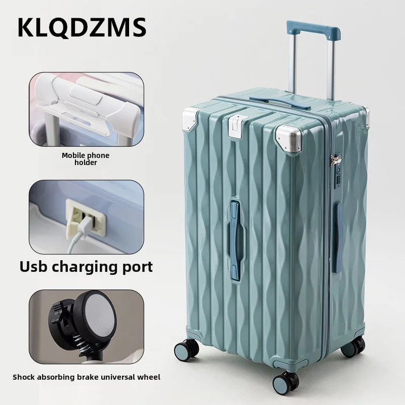 Klqdzms чемодан на колесах 24 "26" - Фотография_6