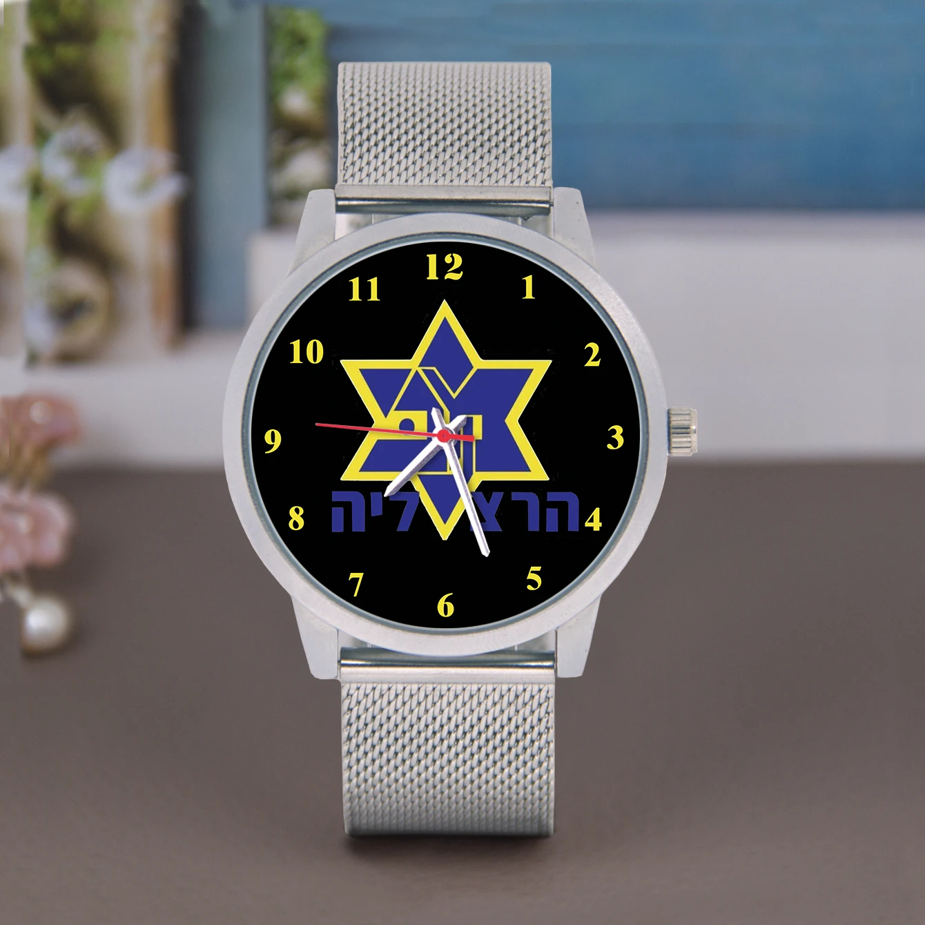 Серебряные наручные часы 45/38 мм